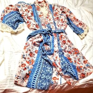 3 piece pj set with robe